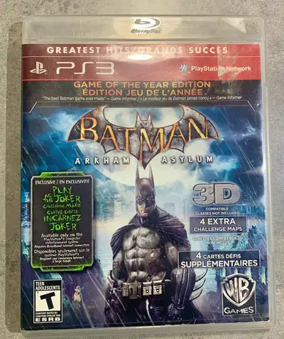Play Station 3 Batman Arkham Asylum, View more
