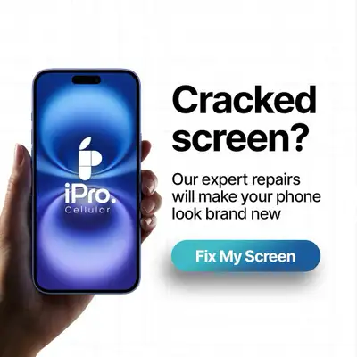 Is your phone broken or not working properly? Don’t waste time! At iPro Cellular, we provide fast an...