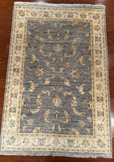 ELTE Pakistan Wool / Cotton 4x6 Area Rug, View more
