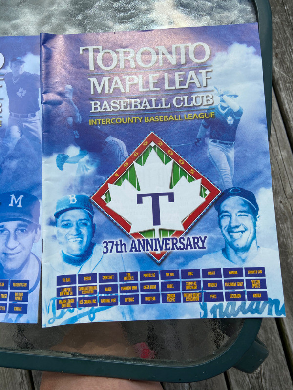 Toronto Maple Leafs Baseball Club Programs in Arts & Collectibles in St. Catharines - Image 3