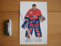 Carte de hockey grand format de Patrick Roy (rare)