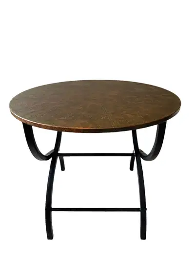 ★ RARE COPPER TABLE ★ Hooker Furniture ★ Round Table 36" ★Design, View more