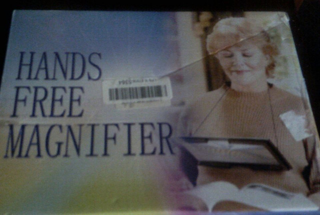 new hands free magnifier with light in Other in Peterborough