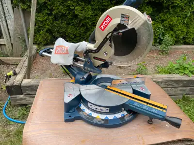 10" Ryobi MITER SAW WITH LASER, View more