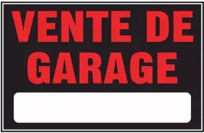 VENTE DE GARAGE, View more