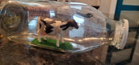 Cow in a bottle - Novelty Gift