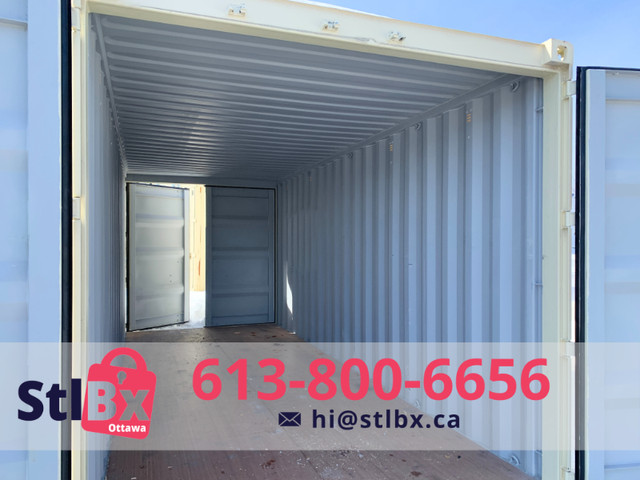 20' Shipping Container with DOUBLE DOORS!Go to STLBX . CA in Other in Ottawa