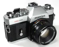MAMIYA DSX 1000 M42 Film Camera & Mamiya 55mm f1.8 (Pentax K1000