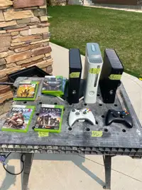 Xbox 360’s, games, controllers