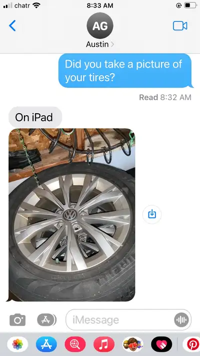 Stock 2019 volkawagon Tiguan, all rims in good condition tires might get one more summer