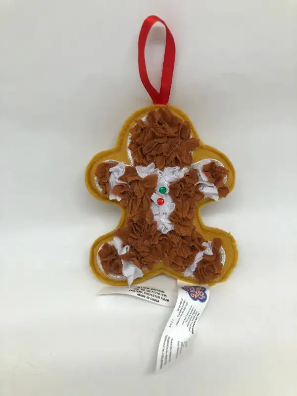 Mini completed plush craft mini gingerbread ornament - EUC628632624135711215