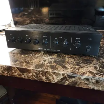 TOA 500 series amplifier A-503A - 25V -70V & 4 16OHM amp and 24, View more