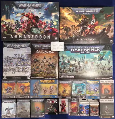 Warhammer 40k/Old World/AoS/Fantasy - Boxes (NiB) & Models (NoS), View more