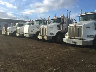 Truck and pup parking gravel truck parking. Heavy truck parking Securely Fenced. security cameras, $...
