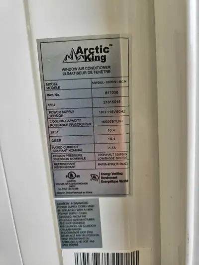Air climatisé artic king 10 000 btu air conditioner 