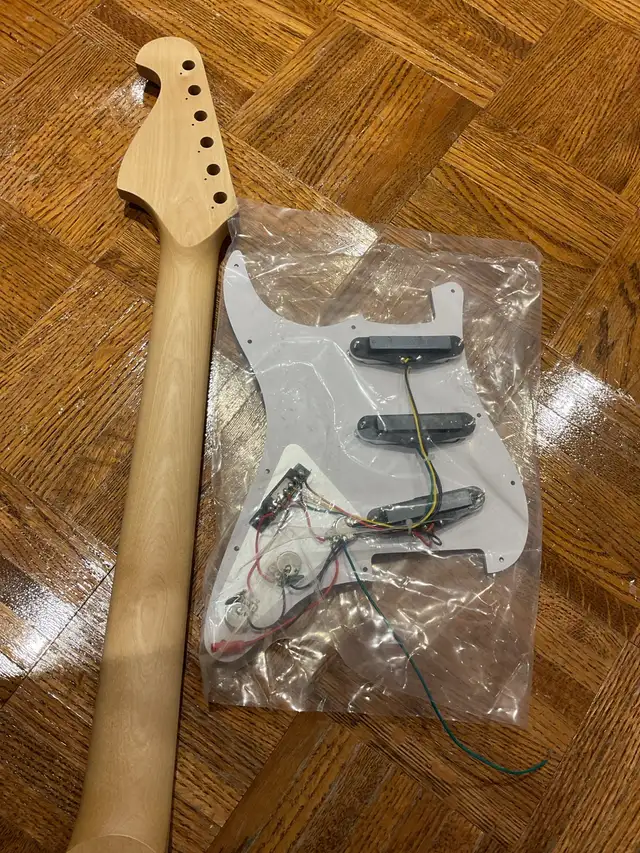 new guitar neck and loaded pickguard  in Guitars in Oakville / Halton Region - Image 3