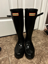 Girls Hunter Rain Boots size 5