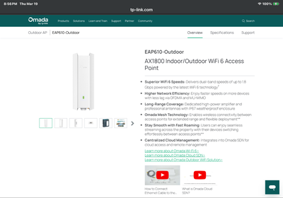 Superior WiFi 6 Speeds: Delivers dual-band speeds of up to 1.8 Gbps powered by the latest WiFi 6 tec...