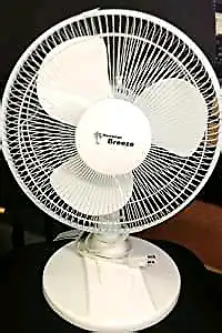 Hawaiian Breeze 12" Oscillating Table Fan