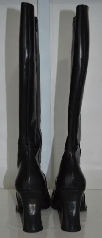 Brown's Italian Black Leather Knee High Boots Size 5 BRAND NEW in Women's - Shoes in City of Toronto - Image 10