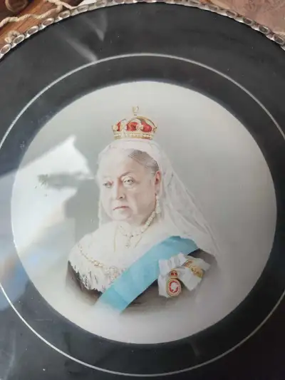 19th Century Antique Portrait of Queen Victoria, View more