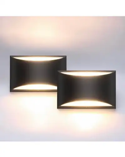 Aipsun Indoor Black Modern LED Wall Sconce Interior Wall Lights, View more