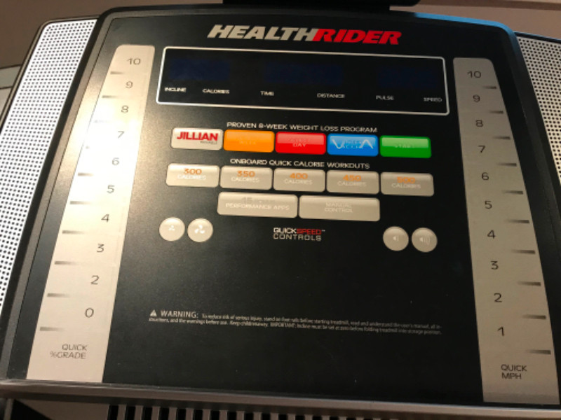 Healthrider H70T Folding Treadmill Exercise Equipment Hamilton Kijiji