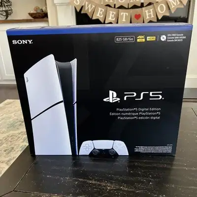 Brand New PS5 Digital Console and Controller, View more