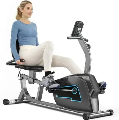 BODIOO Recumbent Exercise Bike, View more