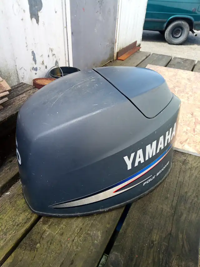 Yamaha 50hp Four Stroke outboard engine cover in Powerboats & Motorboats in Vancouver - Image 5
