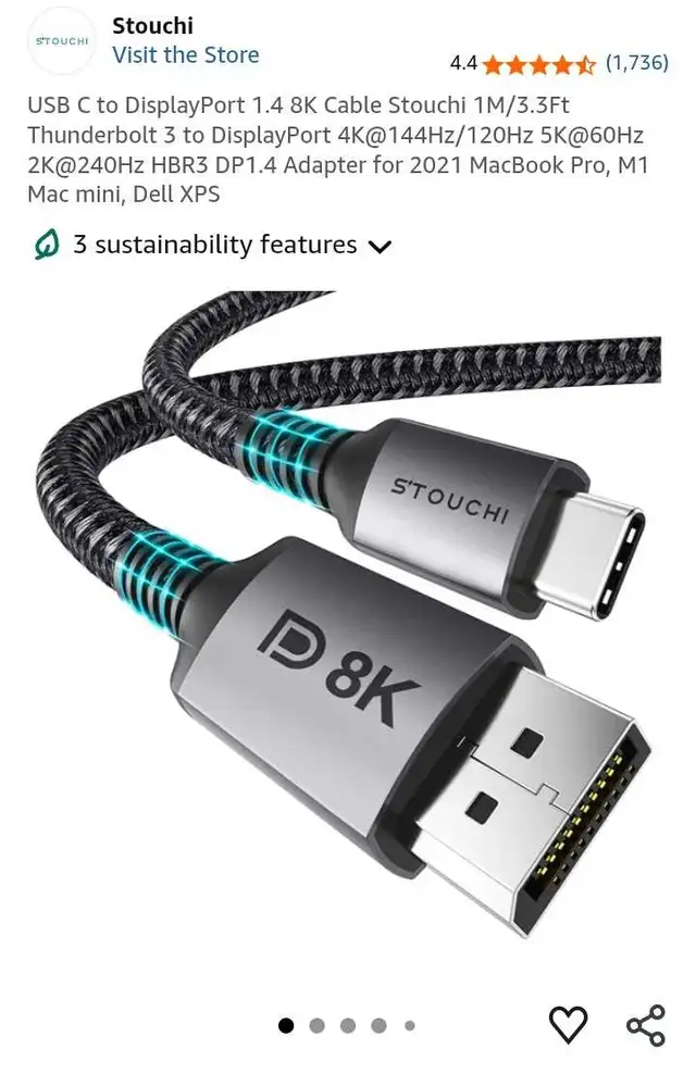 S'TOUCHI Display Cable in Cables & Connectors in Hamilton - Image 2