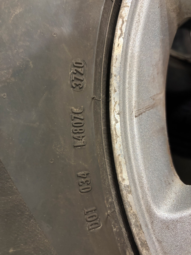 Pirelli P8FS tires 255/55R18 +Alloy rims from 2010 ACURA MDX in Tires & Rims in Kitchener / Waterloo - Image 3