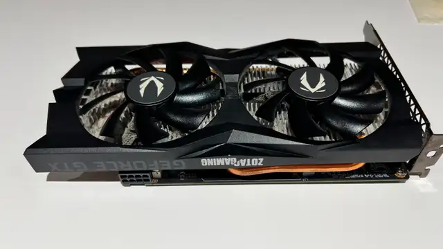 Zotac gaming Nvidia geforce gtx 1660 6GB DDR 5 (used) in System Components in Mississauga / Peel Region - Image 6
