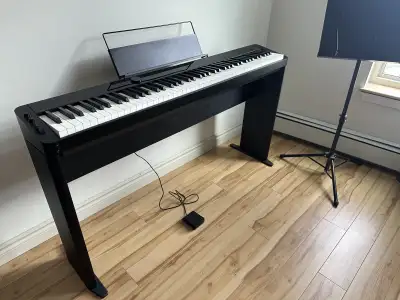 Casio Privia PX-S3000 Digital Piano with Stand, View more