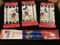 Lot of 3 Disney Mickey Mouse Old Wall Border Decoration. 