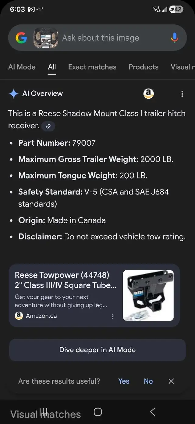 trailer hitch for sale in RV & Camper Parts & Accessories in Kitchener / Waterloo - Image 5