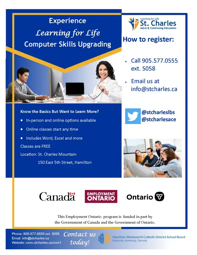 Computer Skills Upgrading at St. Charles64520051520643120