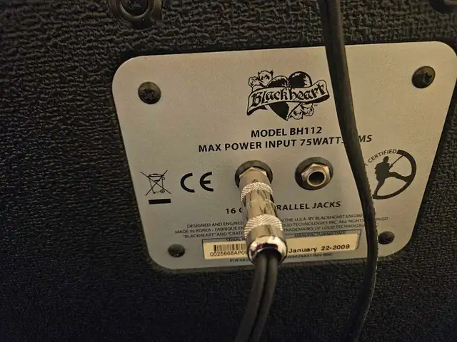 Amplificateur à lampes Blackheart in Amps & Pedals in Sherbrooke - Image 6