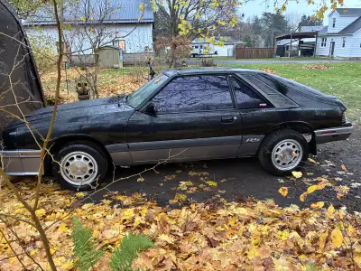 Fuel injected V8, 5 speed manual transmission, T-tops. Best suited for parts or complete restoration...