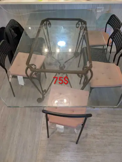 Glass Dining Table, View more