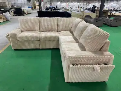 Corduroy Sectional Sofa / Sectional Couch , View more