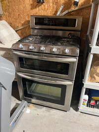 Kitchen Aid Double Oven Gas/Propane Stove