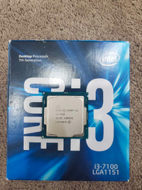 Intel Core i3 7100 3.9GHz 3M Cache Dual-Core CPU