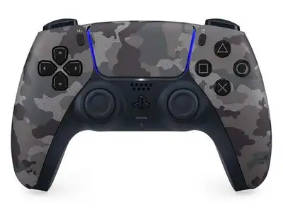 PlayStation 5 DualSense Wireless Controller - Grey Camo for PS5, View more