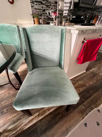 Beautiful dining/kitchen parson chairs (x 2), View more