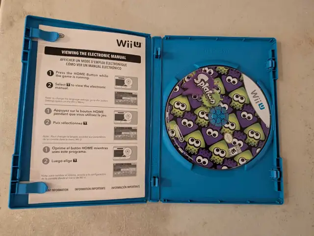 Splatoon Wii U in Nintendo Wii U in Markham / York Region - Image 3