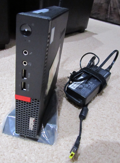 Lenovo M910q Ultra SFF desktop i7-7700T/16GB/512GB m.2, View more