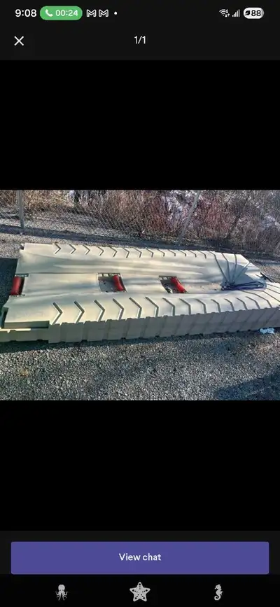 I'm selling a jet ski shore dock, complete with all the necessary hardware. This dock is perfect for...