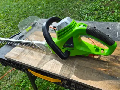 Green works trimmer, View more