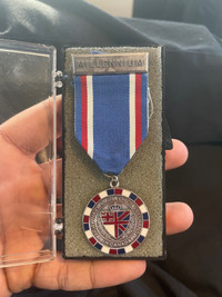 RARE MEDAL - ARMY/NAVY/AIR FORCE VETERANS IN CANADA